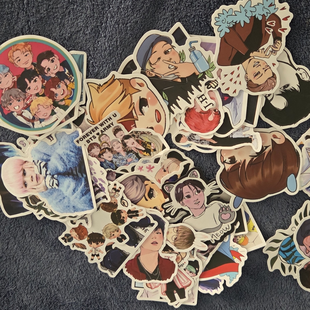 Colorful Character Stickers